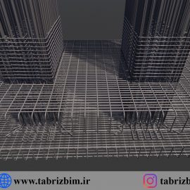 تهیه نقشه شاپ میلگرد پایه پل