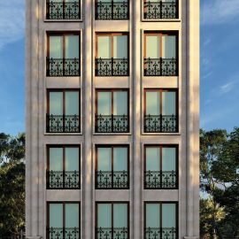 نمای کلاسیک پروژه منظریه