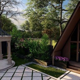 طراحی باغ آتلیه